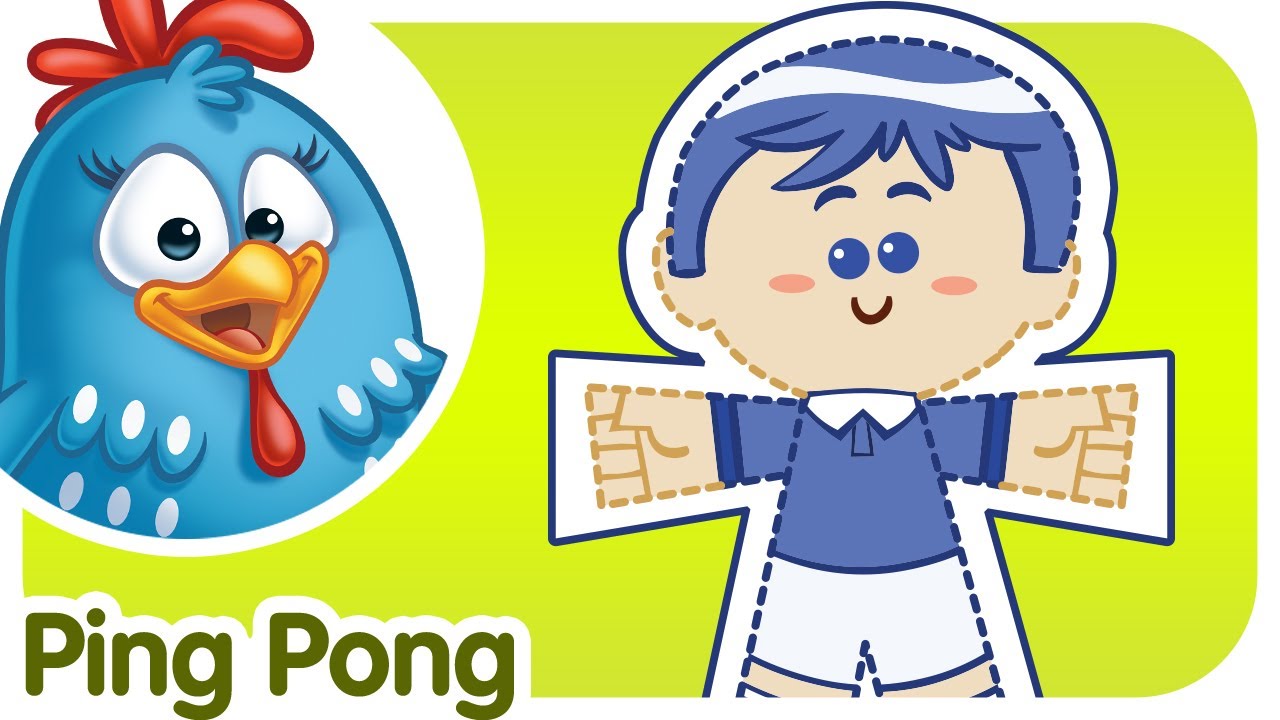 Ping Pong - Lottie Dottie Chicken - Kids songs and nursery rhymes in english