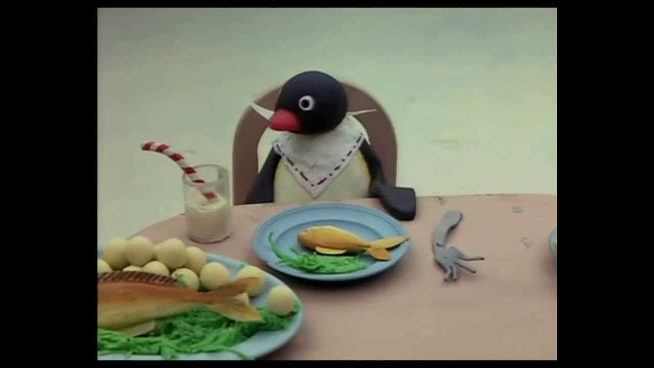 Pingu laughs