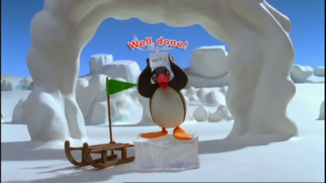 Pingu: The Sledge Academy DVD Game (From The Pingu Platinum Collection DVD)