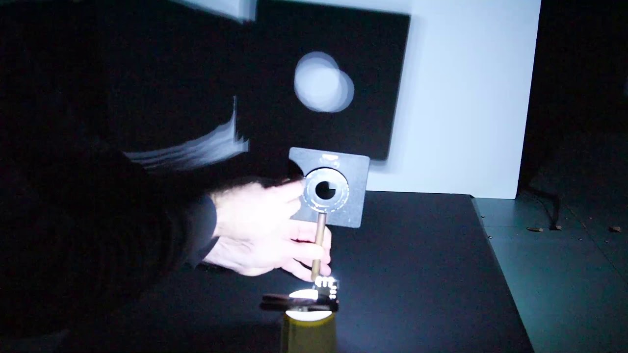 Pinhole camera - adjustable aperture