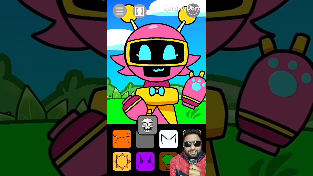 Pink Bot ☠️ Test IQ Challenge Incredibox Sprunki #sprunki​ #animation​ #meme​ #trending #shorts