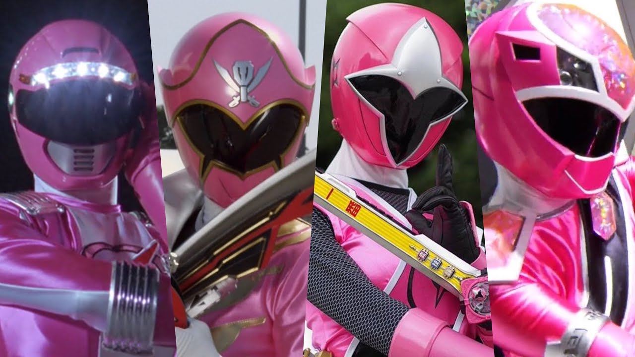 Pink Sentai Henshin And Roll Call (Momoranger - KiramaPink) (1975-2020)