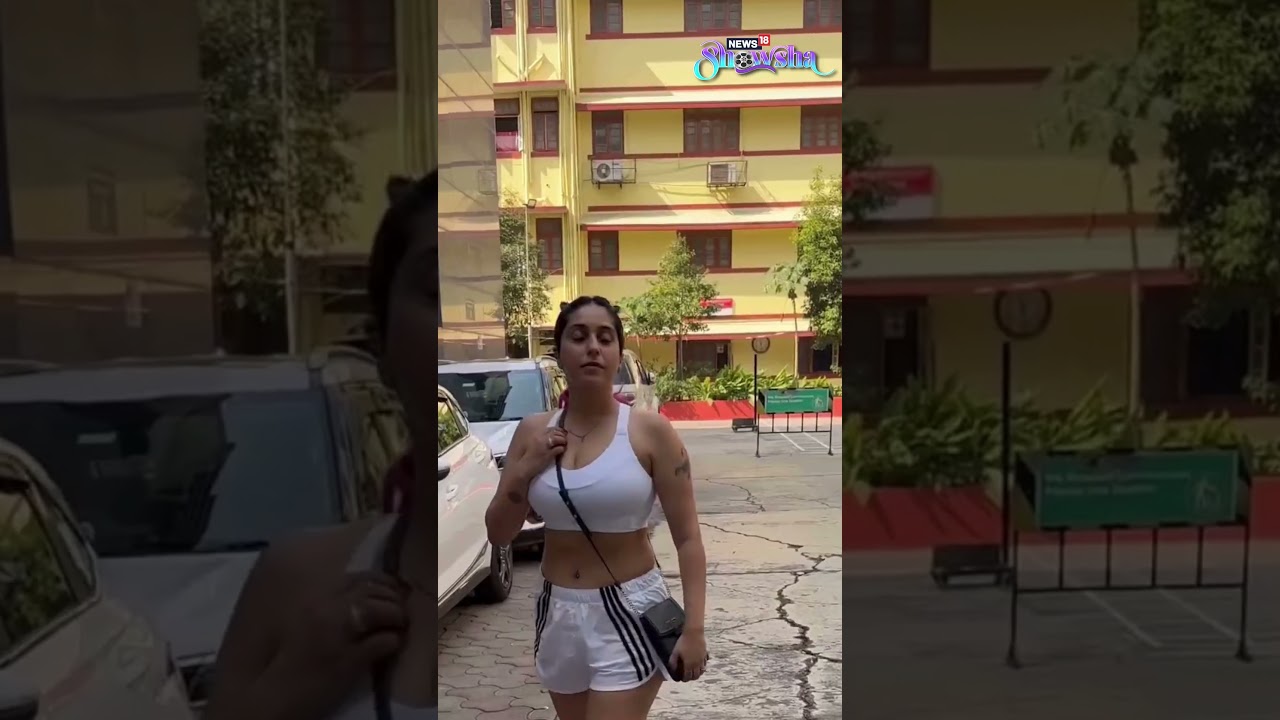 Pinkhead Neha Bhasin Is Crushing It In Her All-White Gym Gear | N18S | Trending | #shortvideos