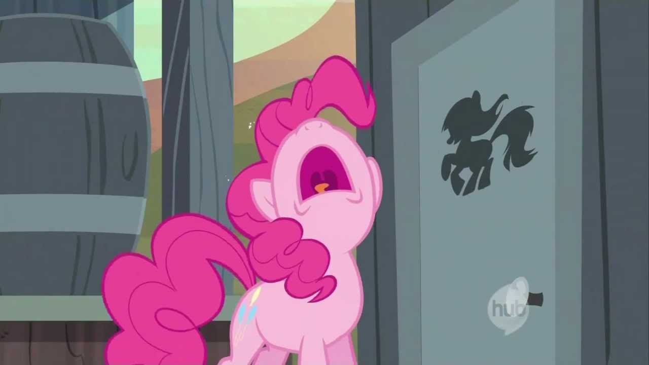 Pinkie Pie needs the bathroom