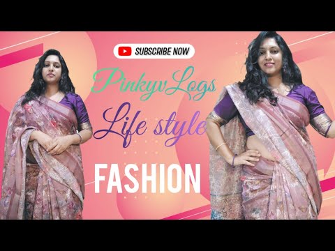 pinkyvLogs 💕 saree photoshoot 💞 Plain saree vlog 💗 Pinky life style #saree #vlog #beauty