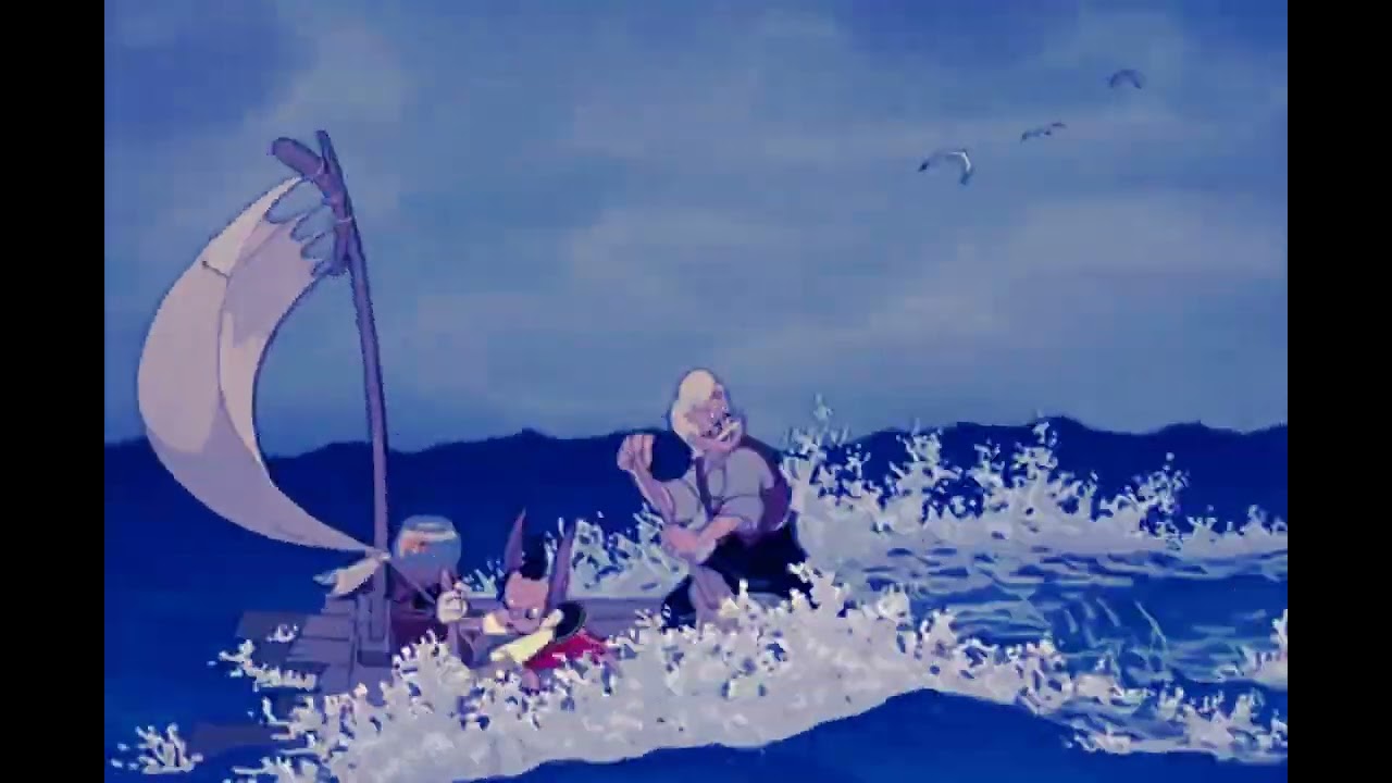 Pinocchio - Escaping And The Monstro (Original Dutch 1995 Version) 1080p HD Soft