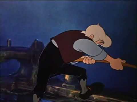 Pinocchio - Escaping And The Monstro Tuna Oh Tuna Fish (Original Dutch 1995 Version) 480p SD