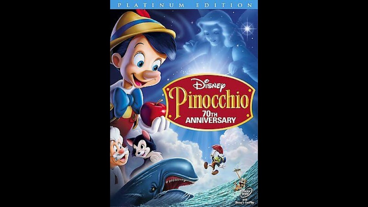 Pinocchio: 70th Anniversary Edition 2009 DVD Overview (Both Discs)