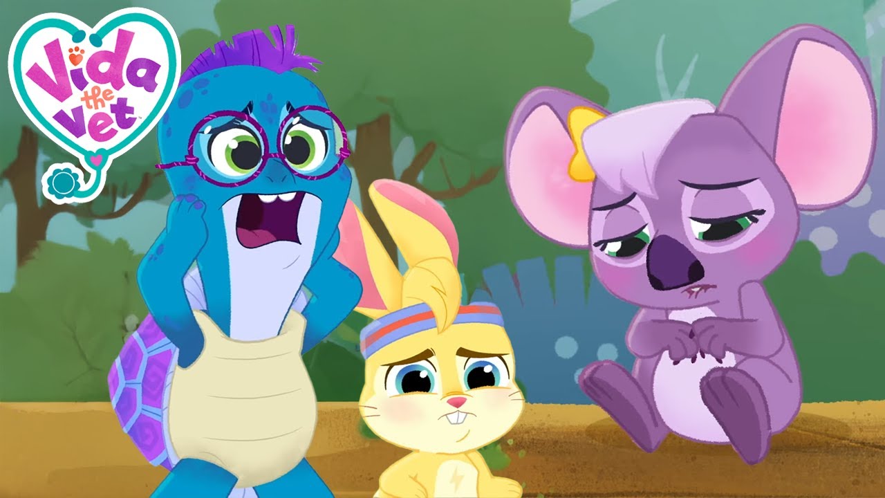 Pippen's Stomach Bug | Vida the Vet | Cartoons for Kids
