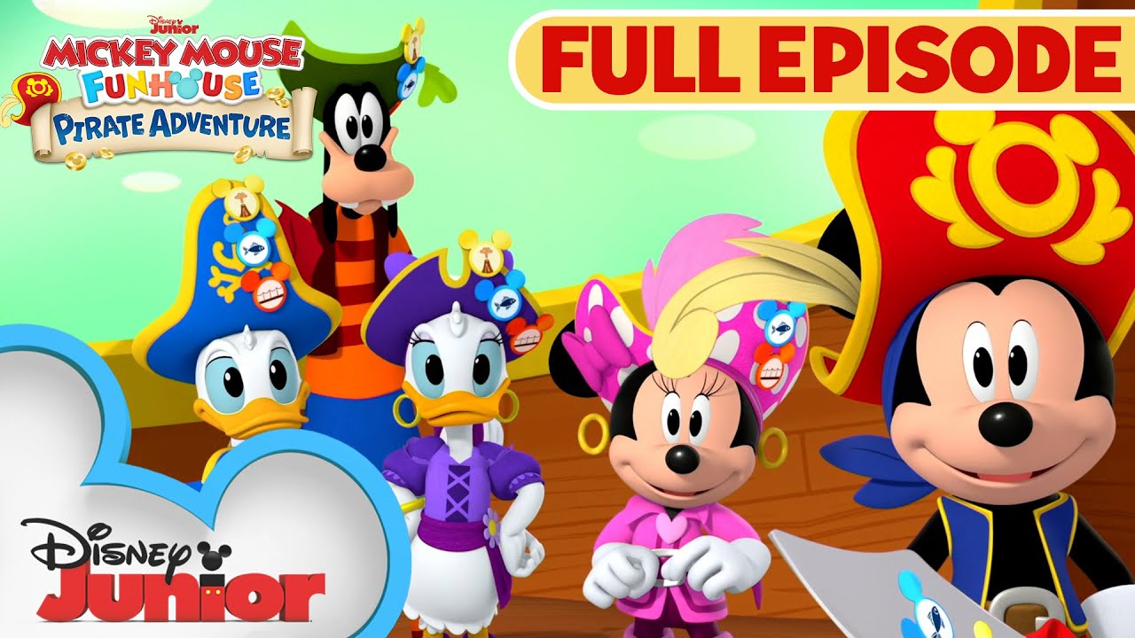 Pirate Adventure! | S1 E21 | Full Episode | Mickey Mouse Funhouse | @disneyjr