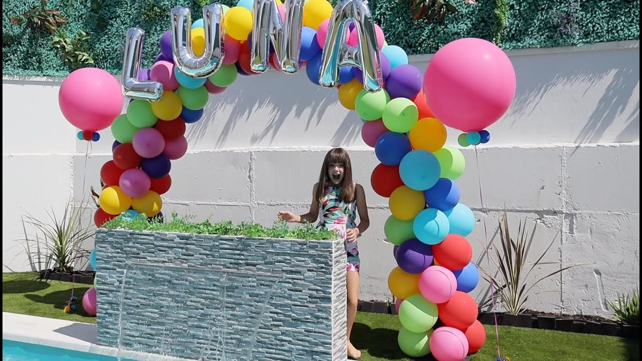 Piscinas DTP le da una sorpresa a Luna Fulgencio
