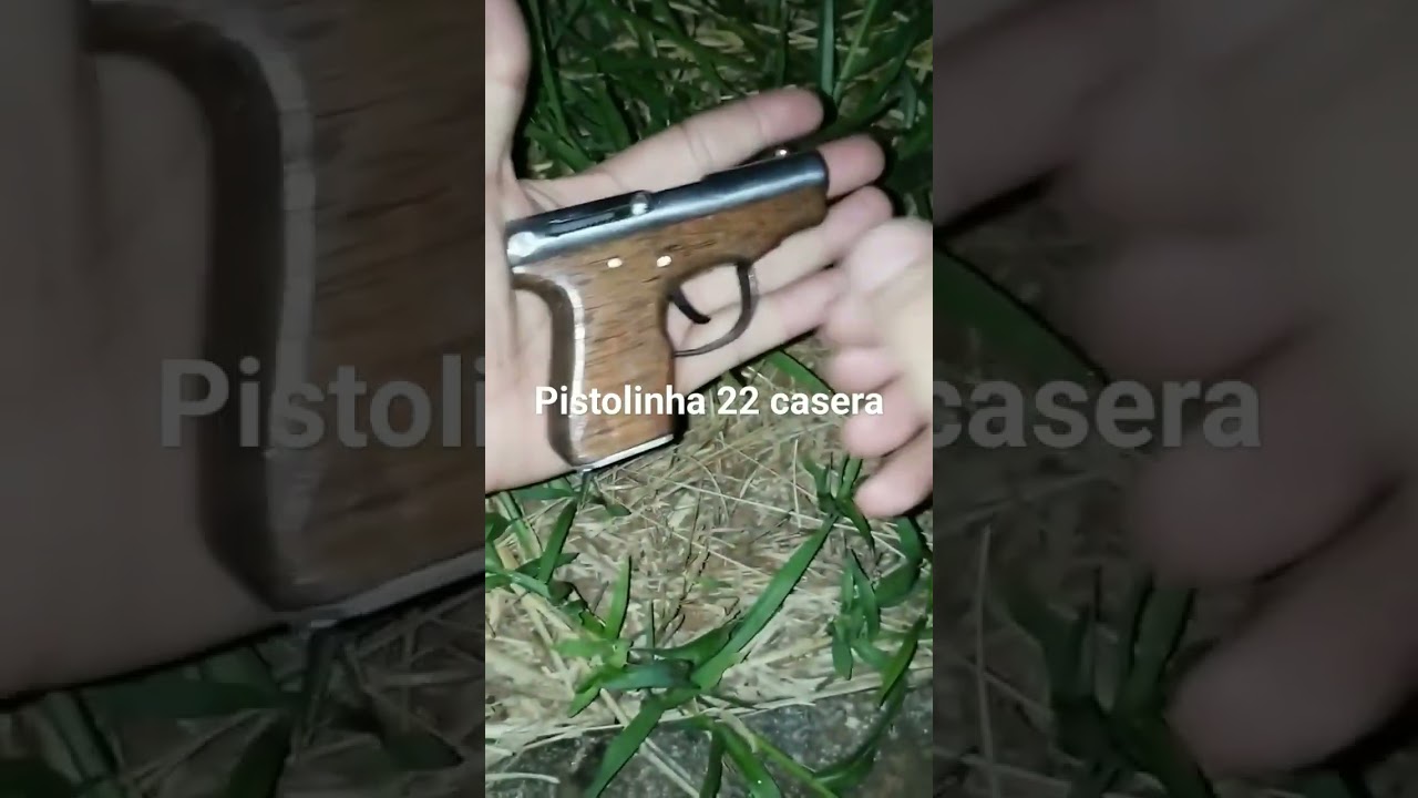 pistolinha.22 caseira potente