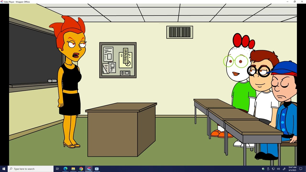 Piston disrespects the substitute teacher/Grounded