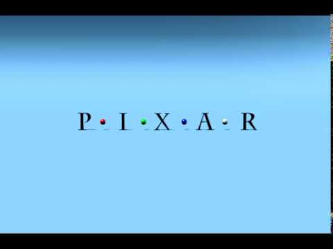 Pixar logo 1986 style