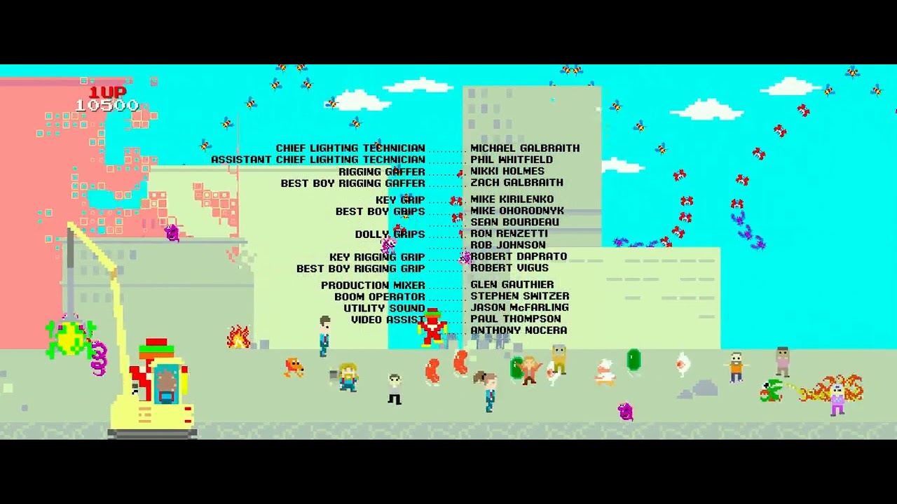 Pixels - End Credits (Part 1)