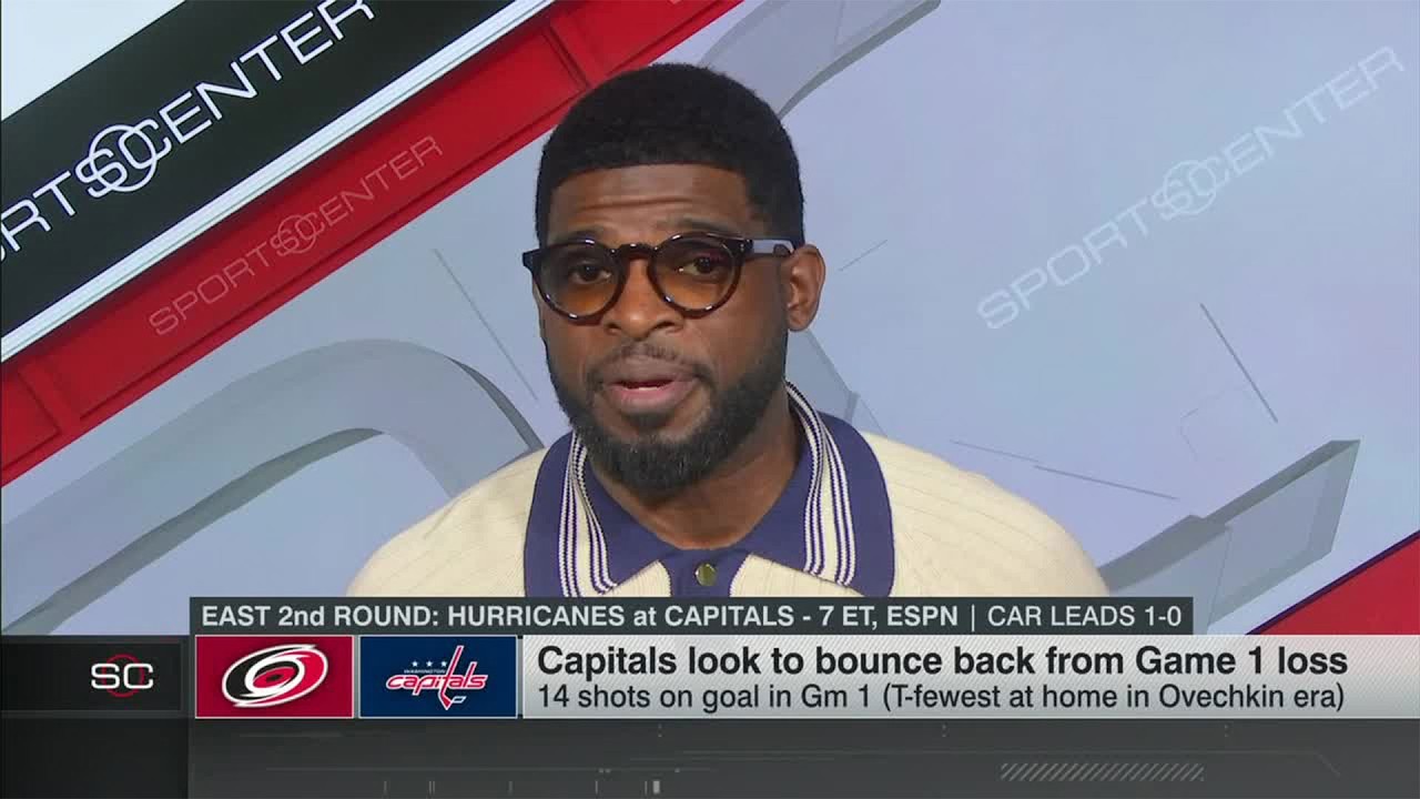 P.K. Subban claims the Capitals DISRESPECTED their fans with their effort SO FAR 😳 | SportsCenter