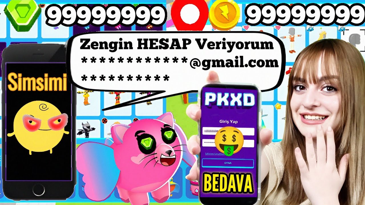 PK XD SİZLERE ULTRA ZENGİN HESAP VERİYORUM🤑 SİMSİMİ ZENGİN HESAP GMAİL VE ŞİFRESİ VERDİ😱 | ÖZGÜŞ TV