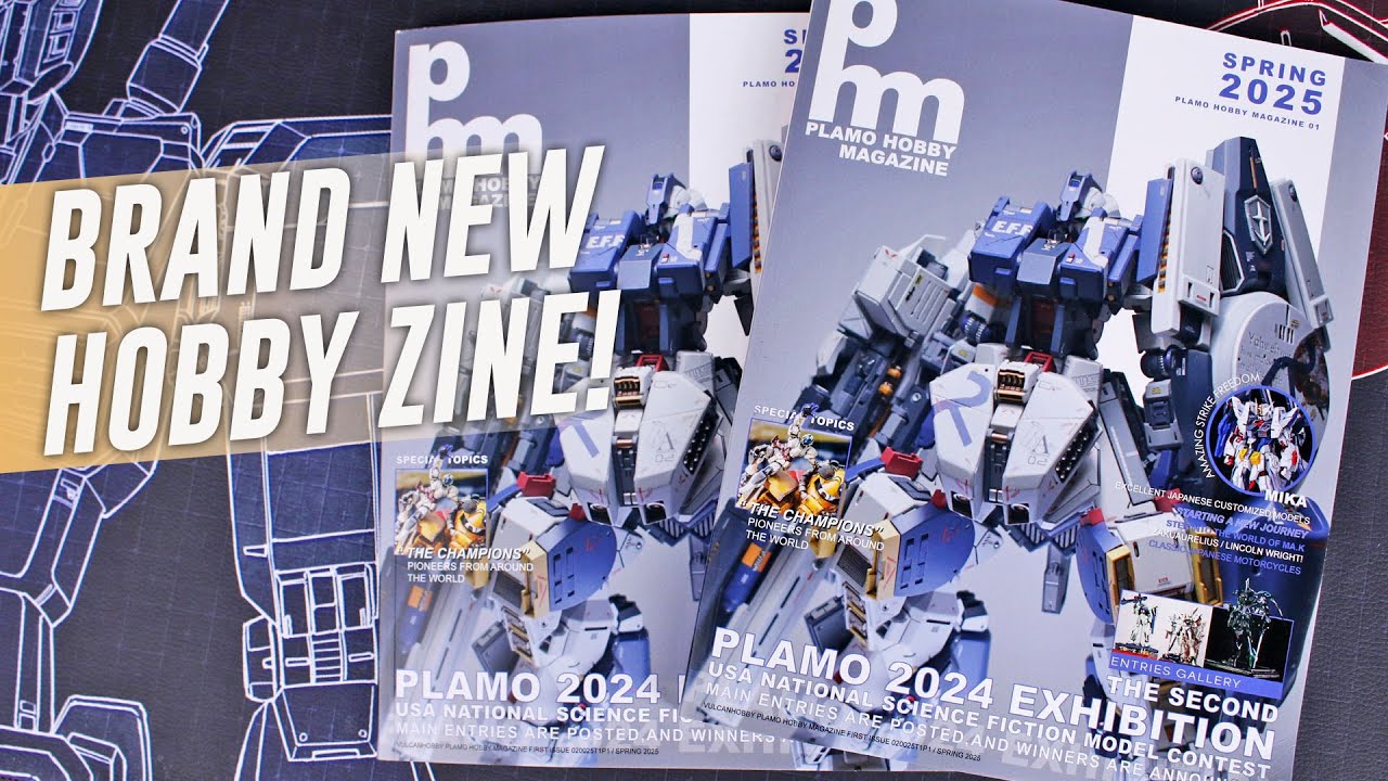 Plamo Hobby Magazine 01 [Spring, 2025] - New US-Based Mook Review!