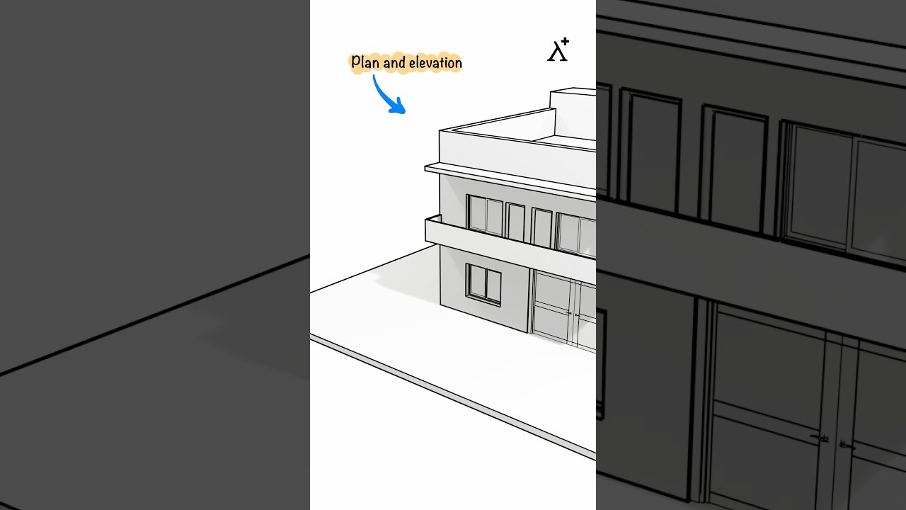 Plan and elevation
