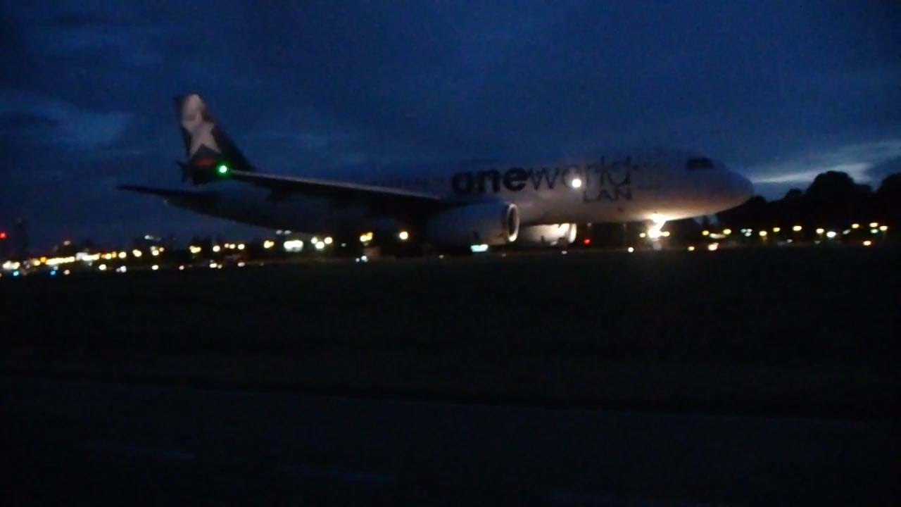 Planes takeoff at night from Buenos Aires Newbery Airport  (SABE)