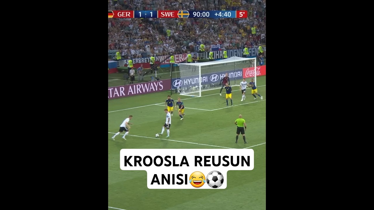 Planlanmis saniyordum gerçekte😂 #football #almanya #shorts #kroos #reus