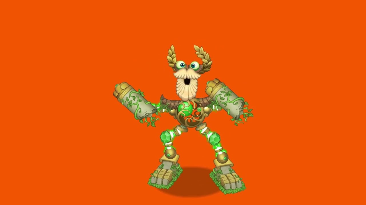 (Plant Form) Epic Wubbox Orange Screen [gold_island_song] | My Singing Monsters