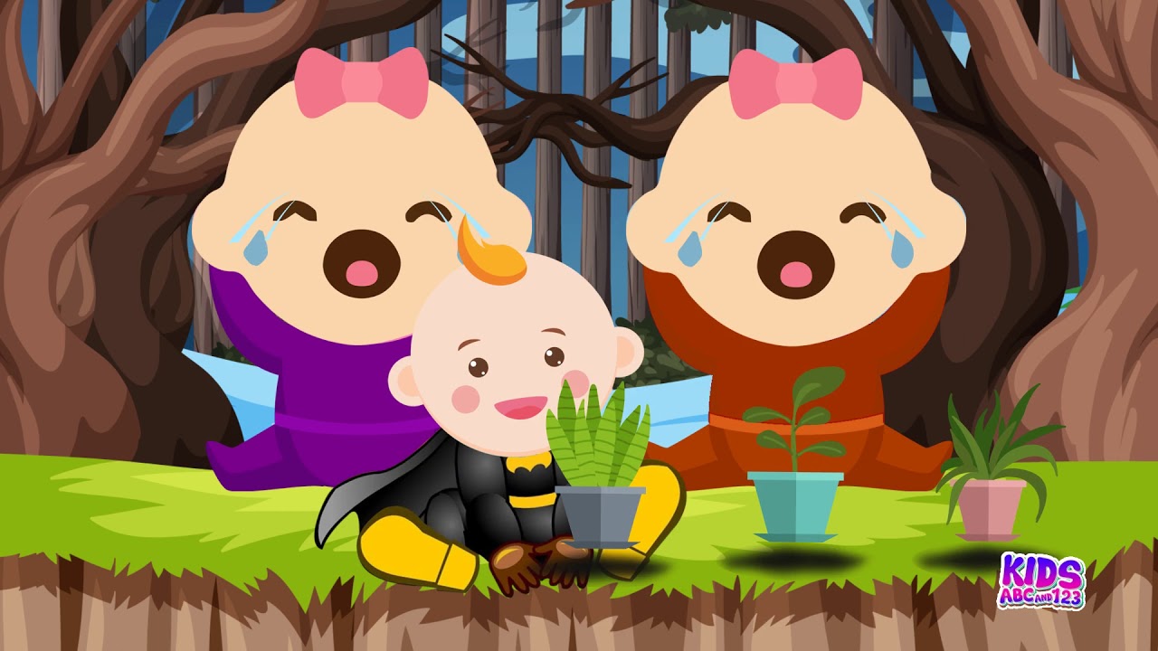 PLANTS / Finger Family / Baby Crying / Nursery Rhyme