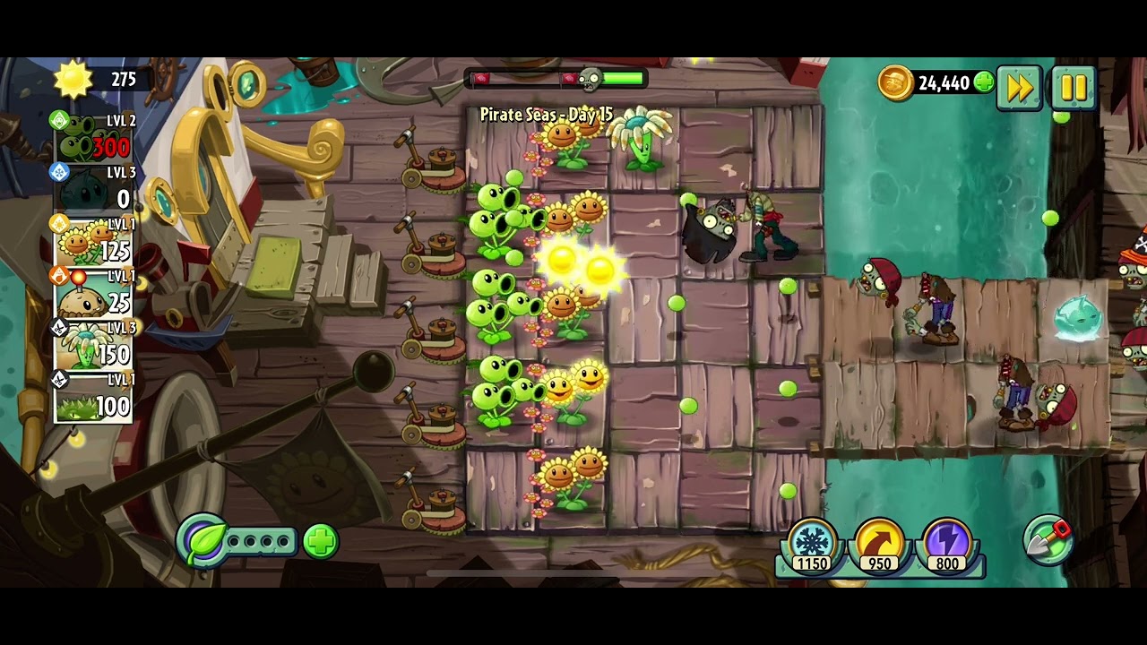 Plants vs Zombies 2 - Pirate Seas - Day 15 - 2025 Gameplay