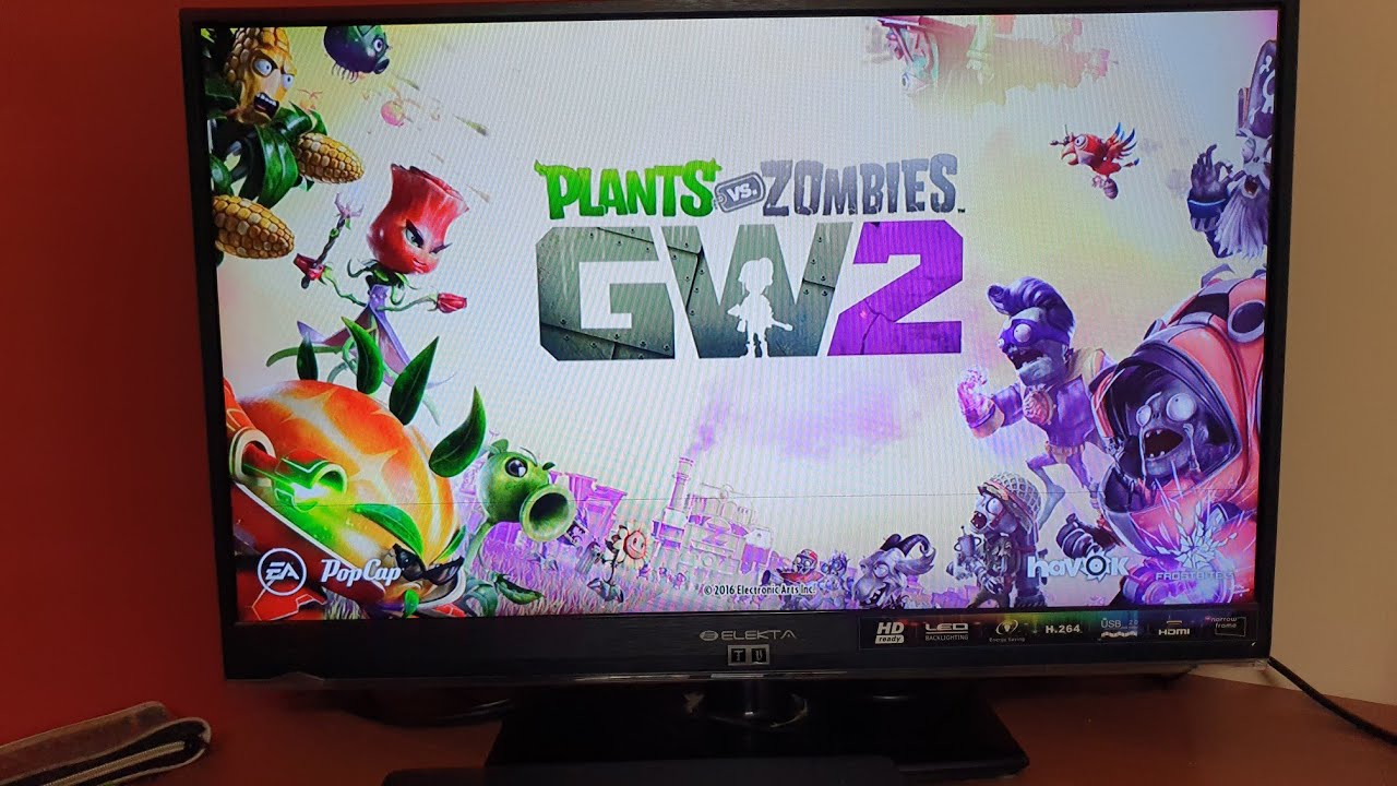 Plants vs Zombies GW2 Gameplay on PS4 Slim
