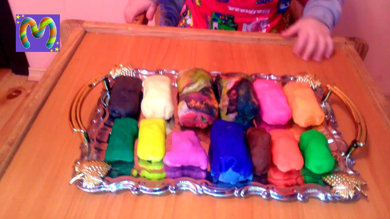 Play doh  Машинки сюрпризы в пластилине Сars for kids