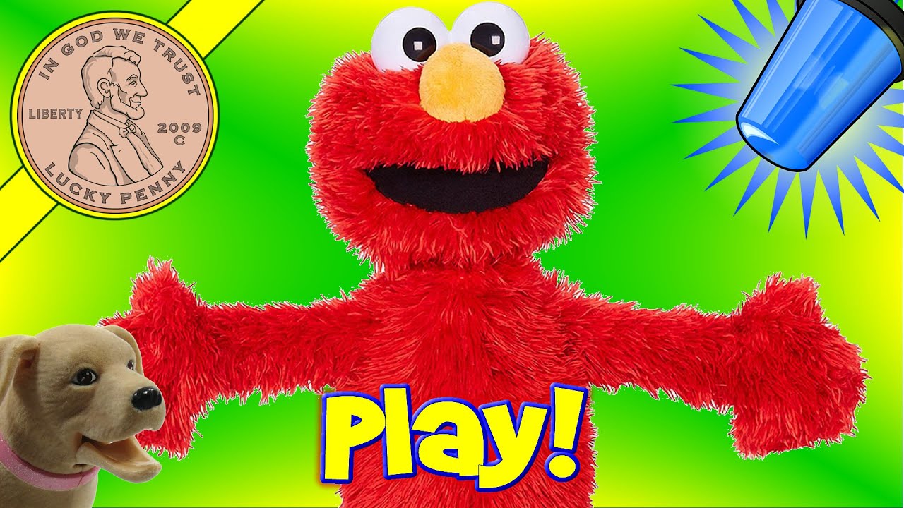 Play Games With Elmo Plush Toy