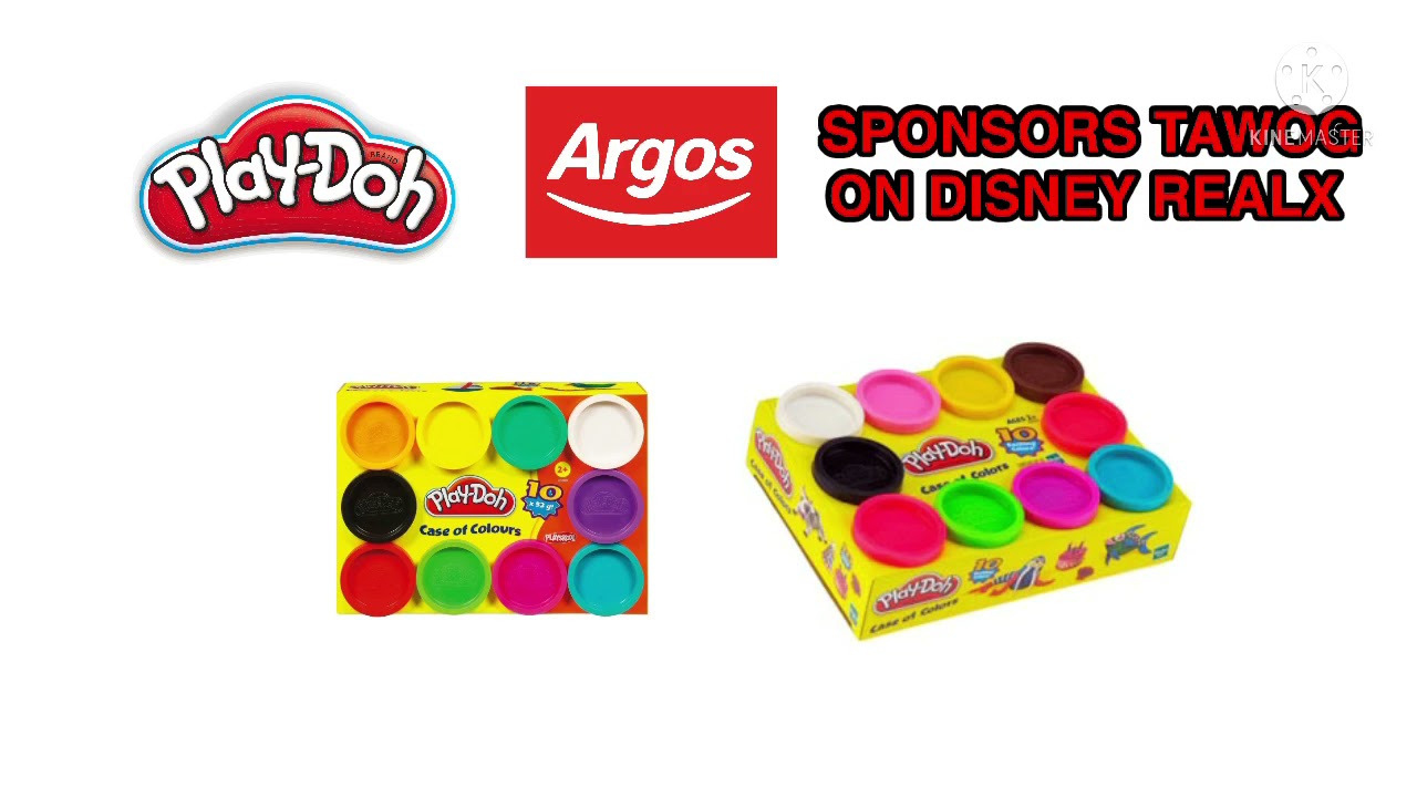 Playdoh Argos Sponsorship: The Amazing World Of Gumball Disney Relax (2014, UK)