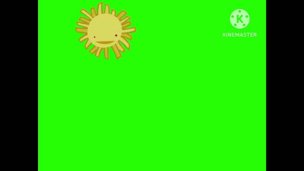 Playhouse Disney Sun Green Screen
