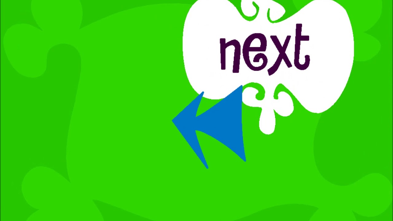 Playhouse Disney Template: Next (Green Background Template)