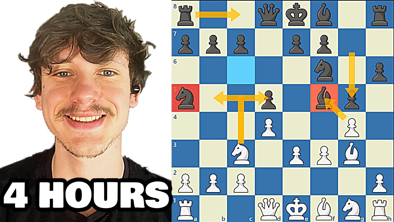 Playing and Explaining Chess |4 Hours| (For Sleep/Learning)