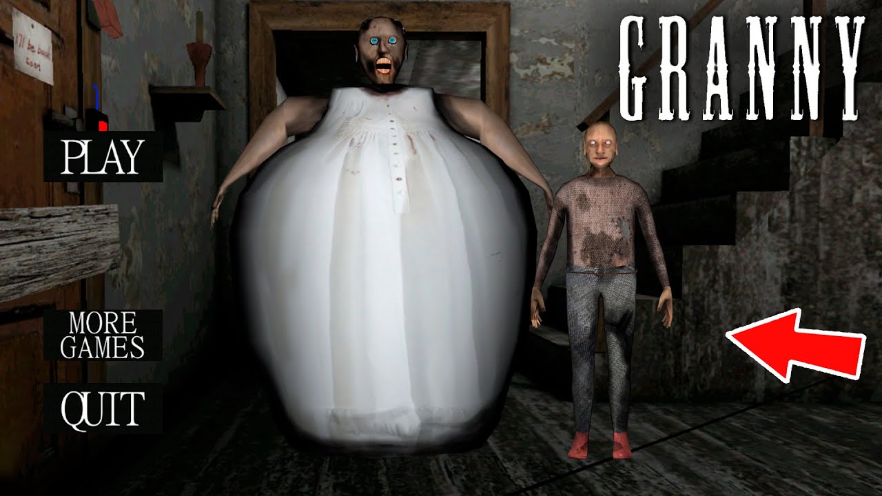 Playing Fat Granny vs Grandpa | New Update Granny !! Gameplay Animation