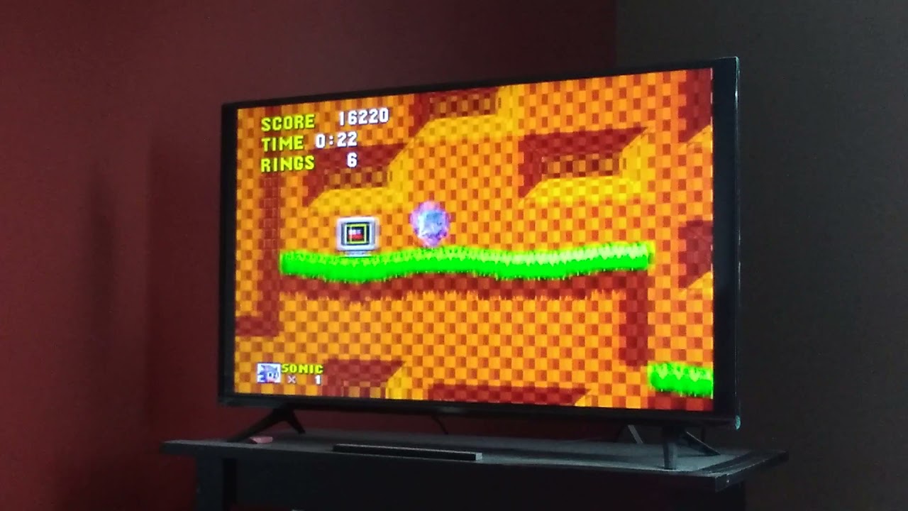 Playing Sonic Mega Collection (NGC) on his 30th Anniversary