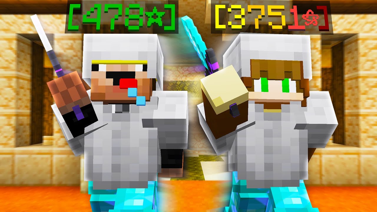 Playing with the #1 bedwars star