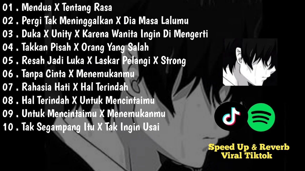 Playlist Lagu Galau Brutal🥀🥀 Speed up & Reverb Viral tiktok