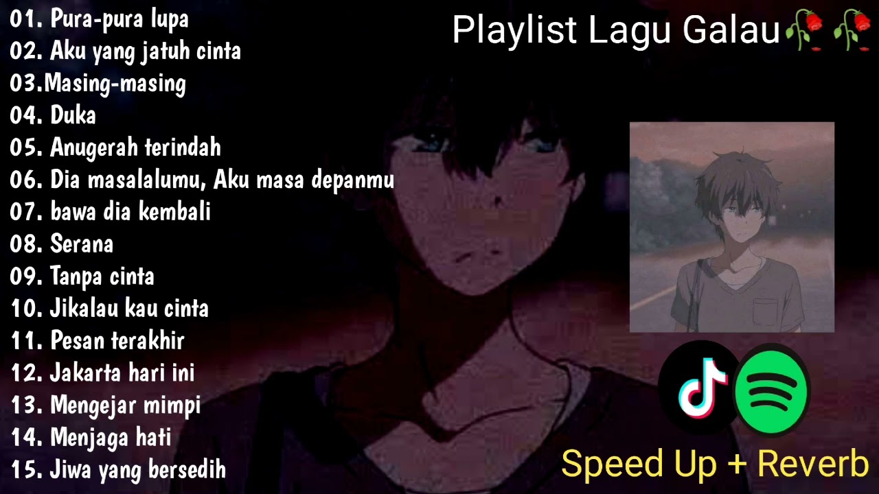 Playlist Lagu Galau Brutall 🥀🥀 Speed Up + Reverb