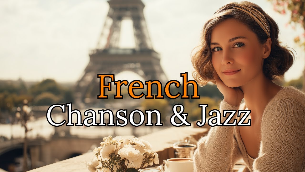 [Playlist No.11] French Chanson & Jazz Vibes 🪗 | Elegant Parisian Café Sounds : France 🇫🇷