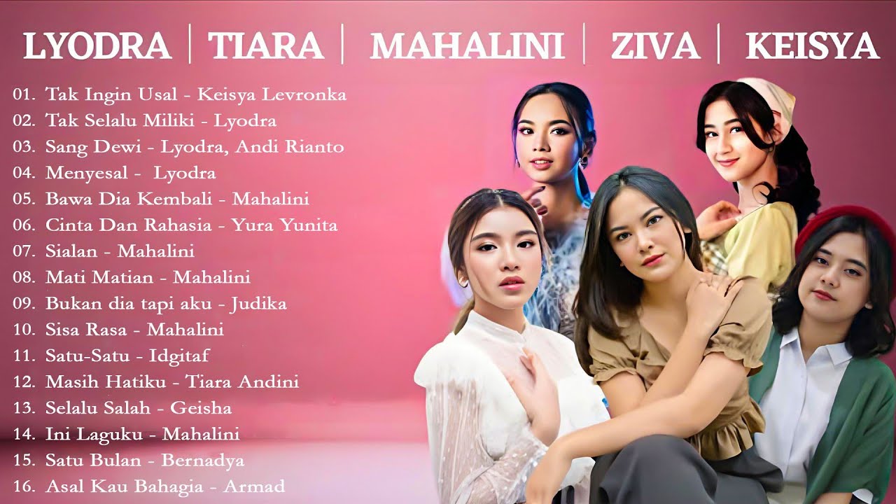 Playlist Terbaik 2025 | Spotify Hits | Mahalini-Rossa-Lyodra-Tiara-Meiska-Salma