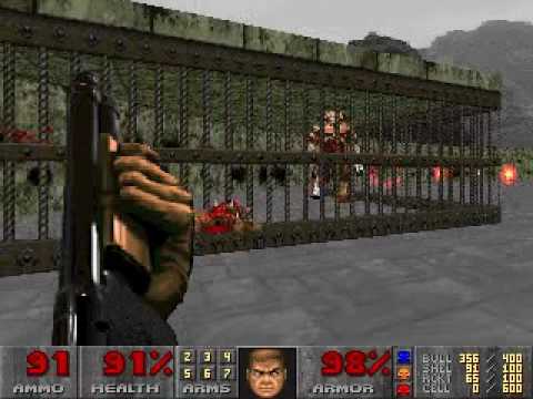 Playthrough of TsotsoFX doom1 wad (with funny greek sounds) - part 2 / 3
