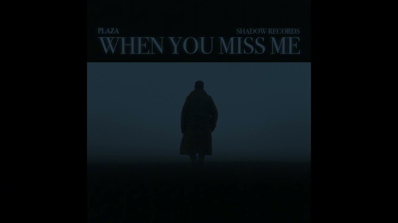 PLAZA - When You Miss Me (Official Audio)