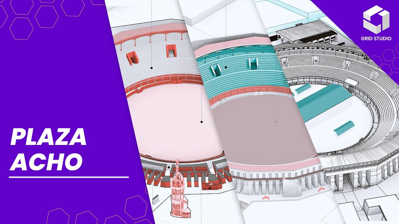 Plaza de Acho (1766) - DIGITALIZACIÓN BIM DE EDIFICIOS EMBLEMÁTICOS| Grid Studio