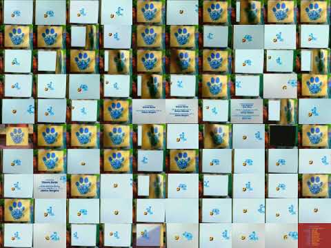 (PLEASE DON’T BLOCK THIS) Blue's Clues Played 100 Credits Remix at once