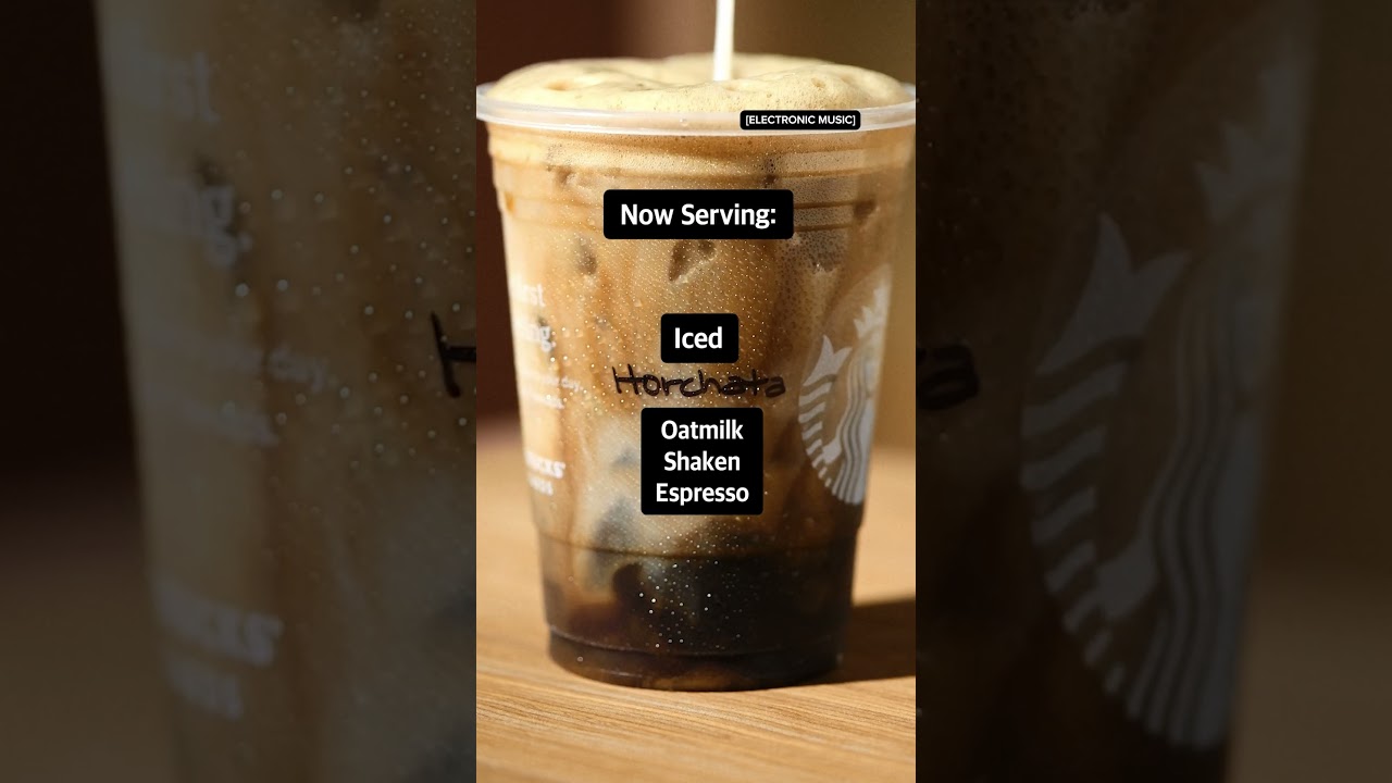 Please give it up for Iced Horchata Oatmilk Shaken Espresso. 👏