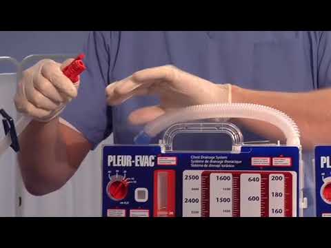 Pleur-evac® A-6000-08LF Chest Drainage System - Overview & Setup