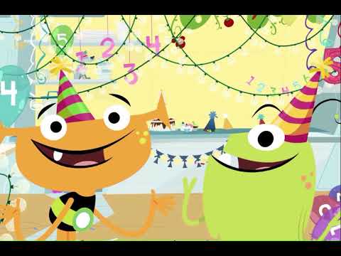 plory and yoop starts the number party,snargg does the worm