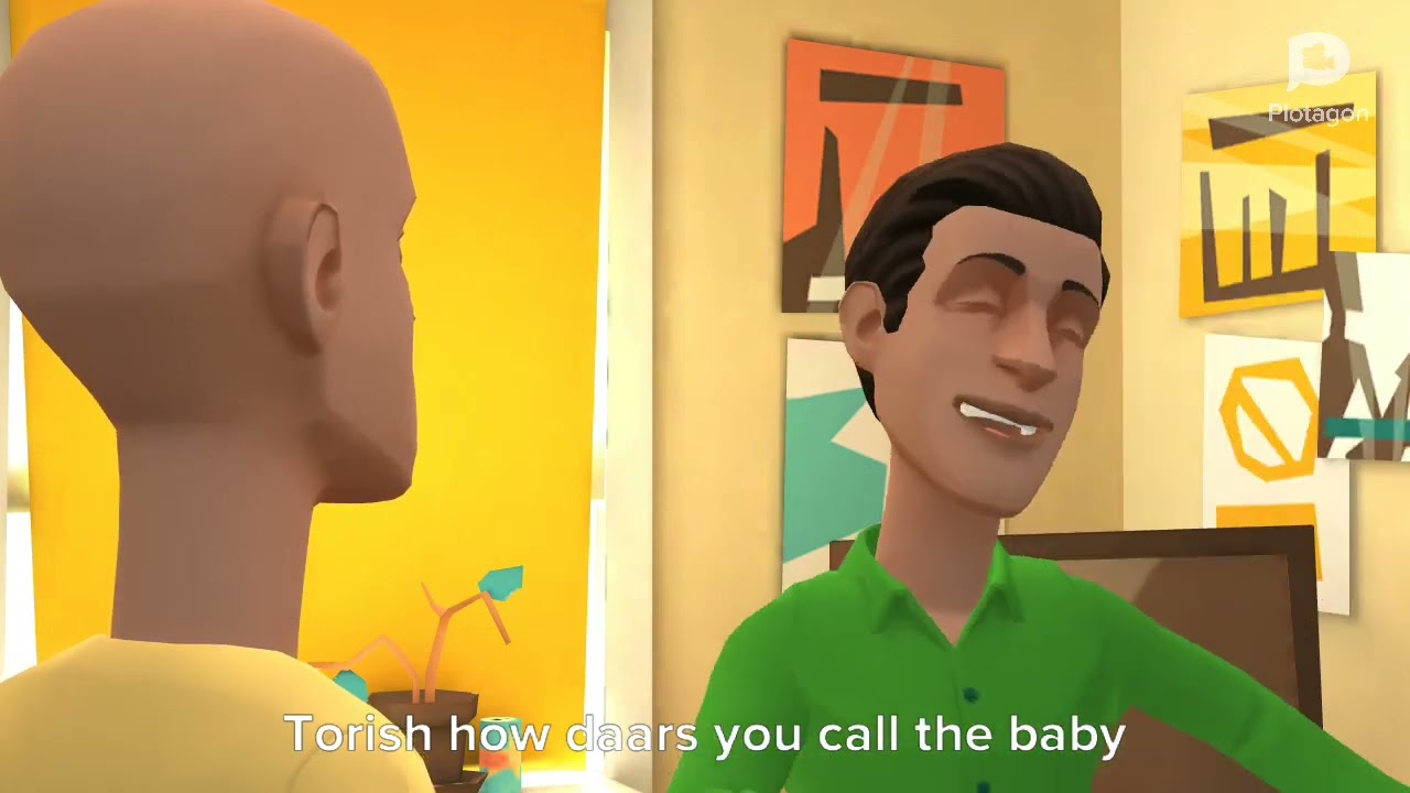 Plotagon Laziness #22: Gayloo, Corish, and Torish Call the New Baby Stupid / Grangigs